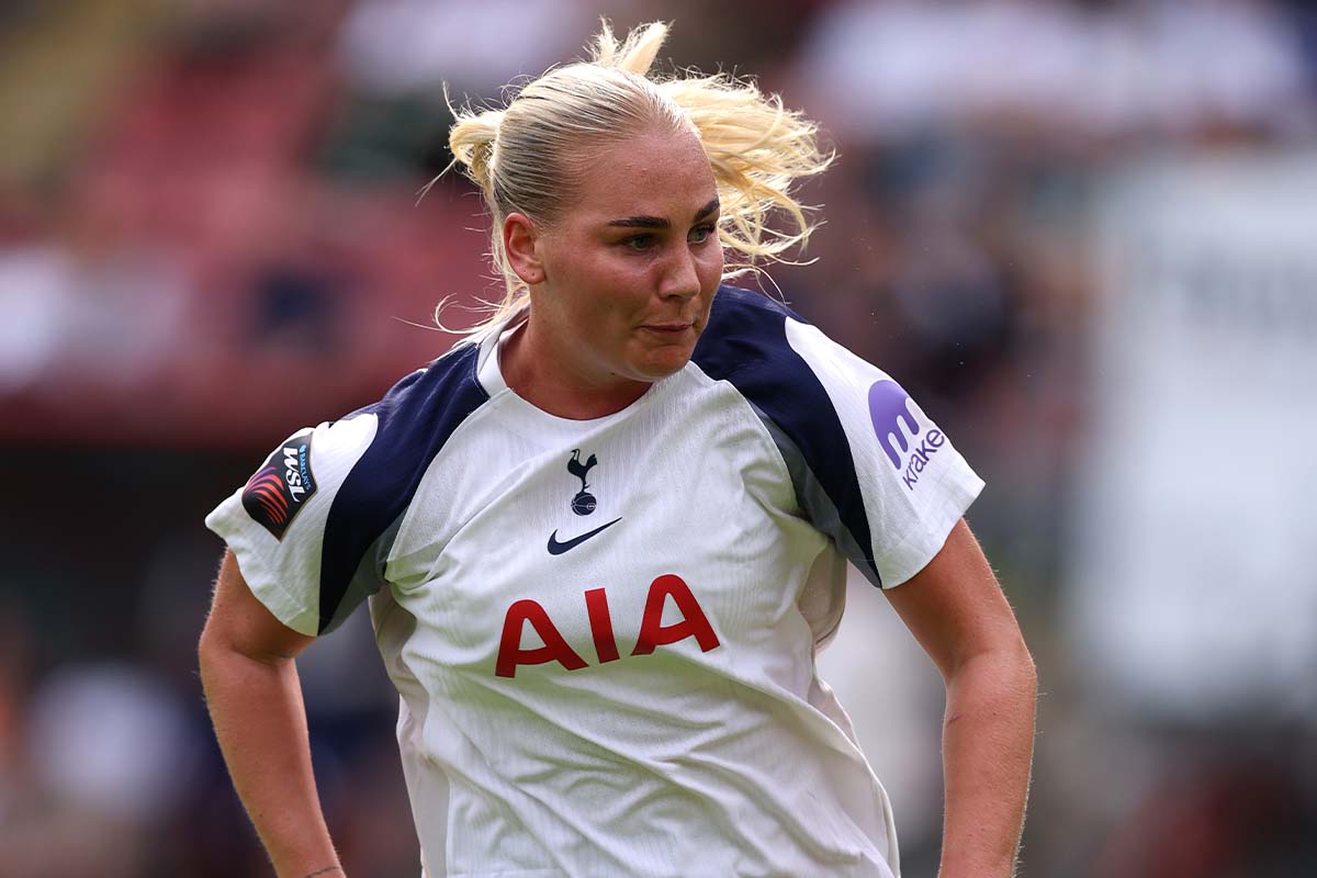 トッテナム・ホットスパー・ウィメンに所属するFWカチンカ・タンベルグ