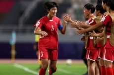 U-17北朝鮮女子代表DFリ・ジンア
