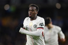 チェルシーに所属するFWジェイミー・バイノー＝ギッテンス