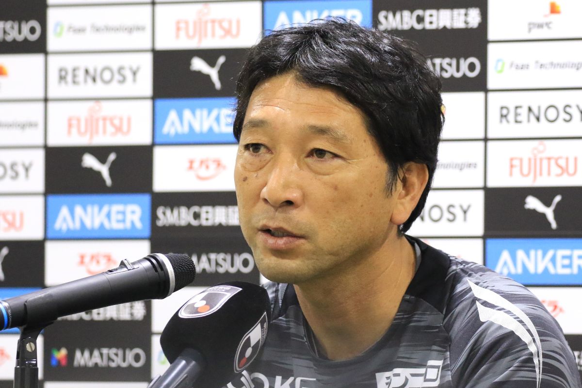 ファジアーノ岡山　木山隆之監督　（vs川崎フロンターレ、J1残留決めた日）