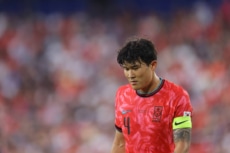 韓国代表DFキム・ミンジェ