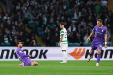 UEFAヨーロッパリーグ(欧州EL)リーグフェーズ第2節、セルティック(スコットランド)対ブラガ(ポルトガル)