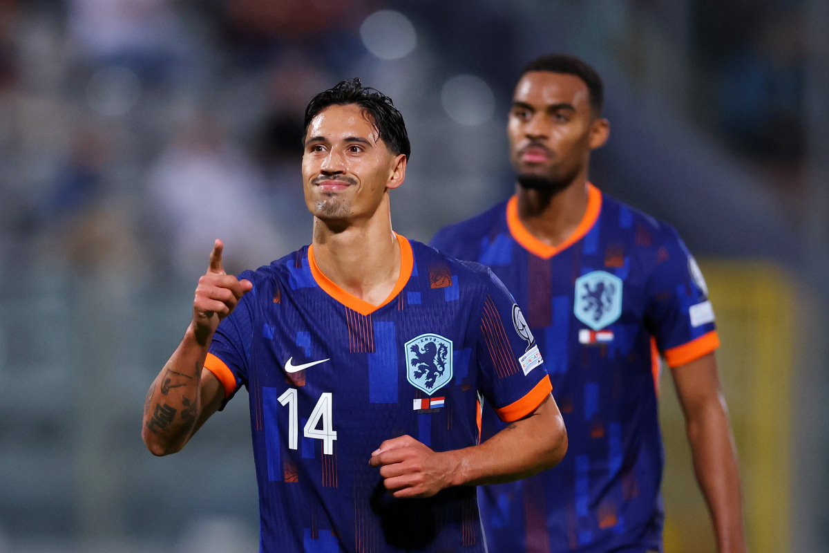 オランダ代表MFタイアニ・ラインデルス