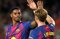 バルセロナFWマーカス・ラッシュフォード