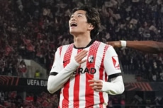 フライブルクに所属するサッカー日本代表MF鈴木唯人