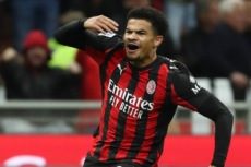 ACミランに所属するDFザカリー・アテカメ