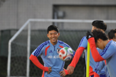 満面の笑みを見せる遠藤航