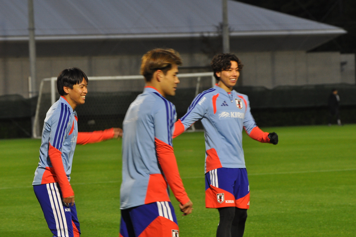 北野颯太&田中碧&佐野海舟