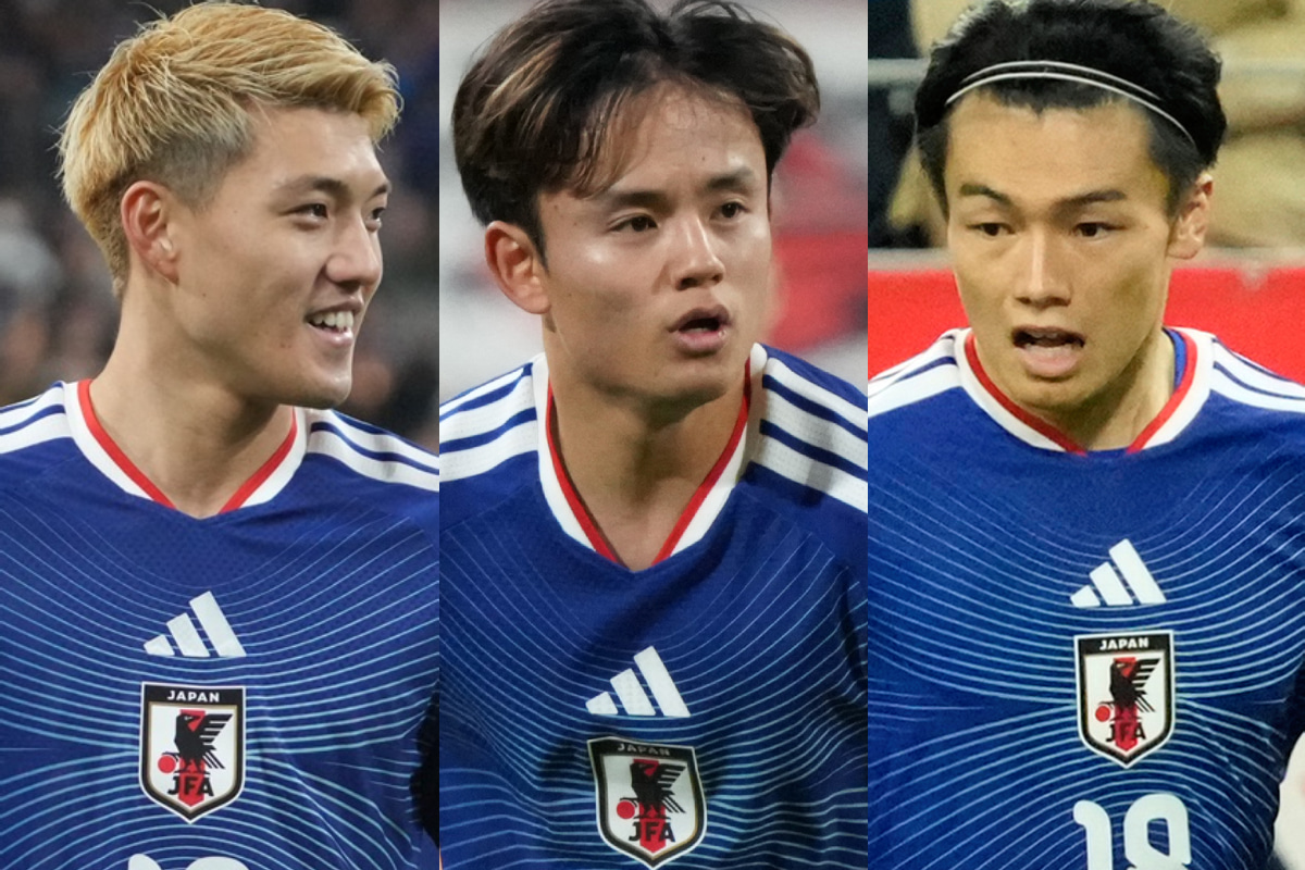 今年の顔は？ サッカー日本代表、2025年活躍度ランキング1～5位。常に