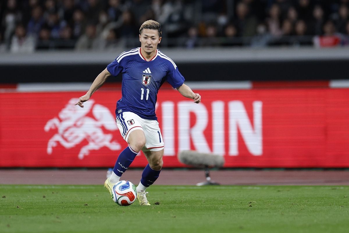 サッカー日本代表FW前田大然