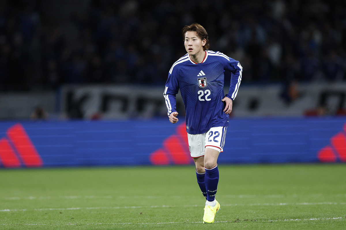 サッカー日本代表DF瀬古歩夢