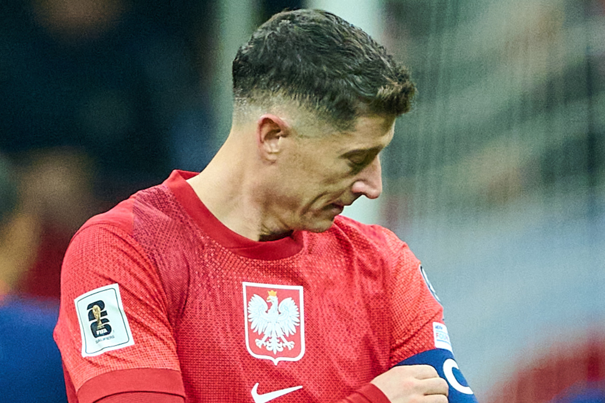 ポーランド代表のロベルト・レバンドフスキ