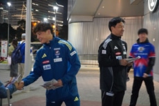 横浜F・マリノス ホーム最終戦PRイベント 宮市亮 大島秀夫監督