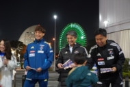 横浜F・マリノス　ホーム最終戦PRイベント　宮市亮　大島秀夫監督
