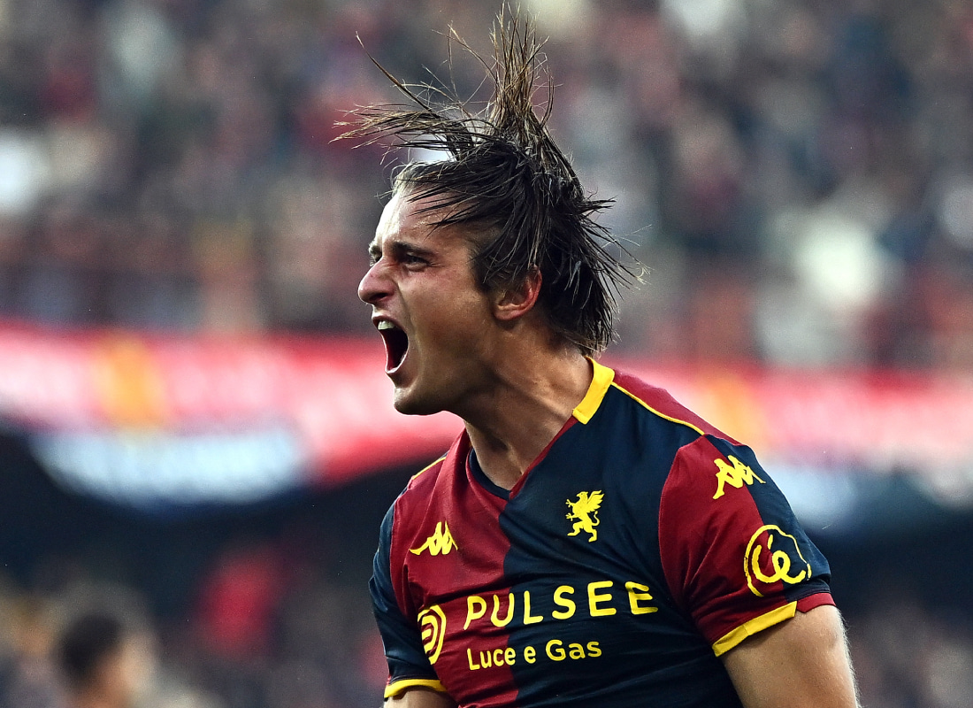 ジェノアのFWロレンツォ・コロンボ