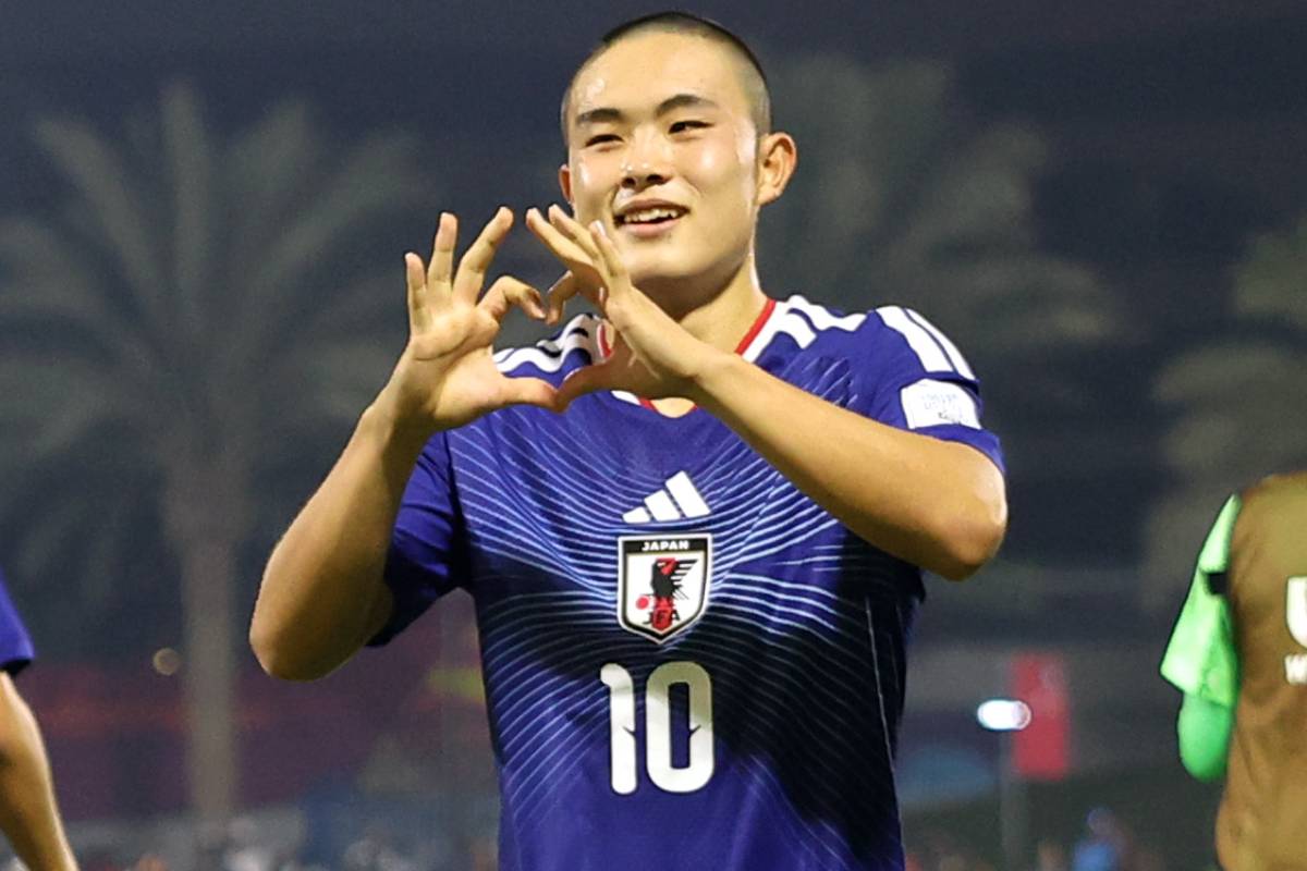 U-17サッカー日本代表FW吉田湊海