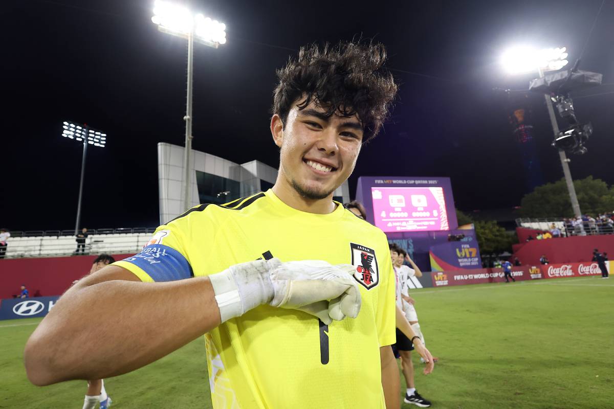 U-17サッカー日本代表GK村松秀司