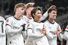 ボルシアMGに所属するサッカー日本代表FW町野修斗