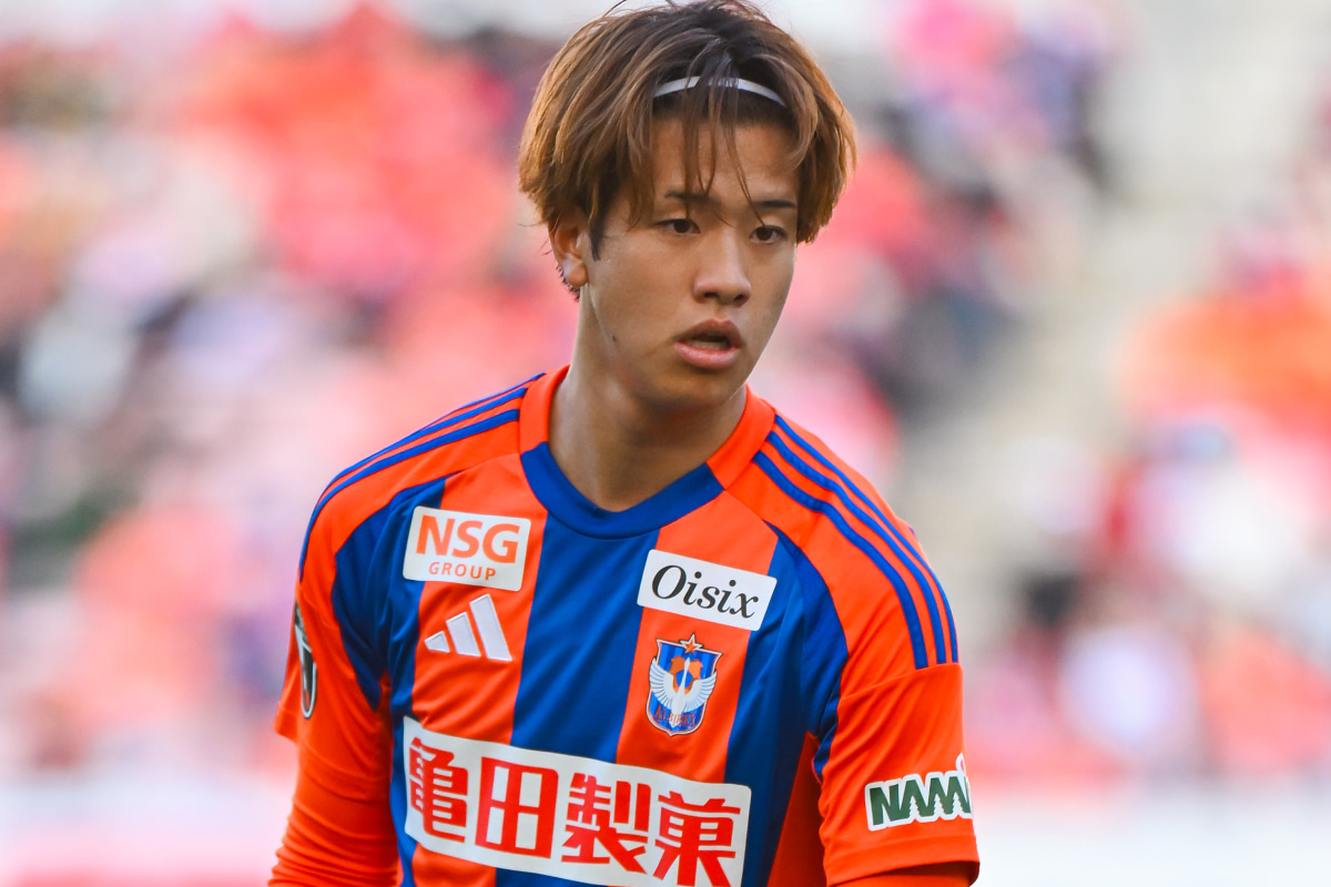 アルビレックス新潟MF長谷川元希