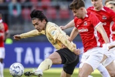 フェイエノールトFW上田綺世とAZアルクマールDFウーター・フース