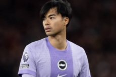 ブライトンに所属するサッカー日本代表MF三笘薫