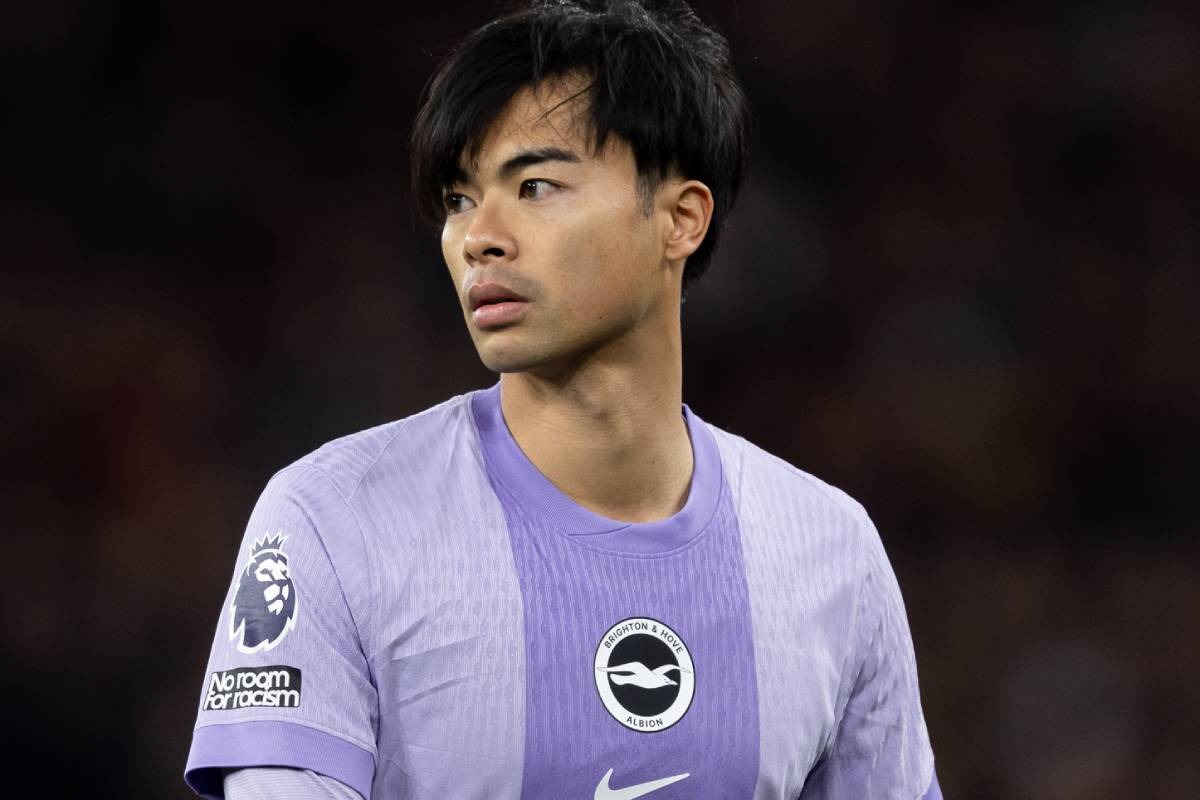 ブライトンに所属するサッカー日本代表MF三笘薫