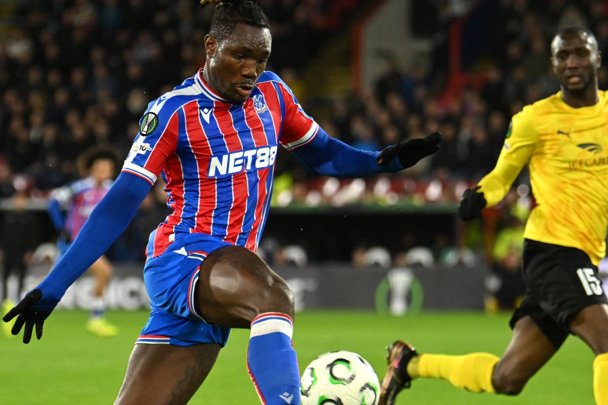 クリスタル・パレスに所属するMFクリスタントゥス・ウチェ