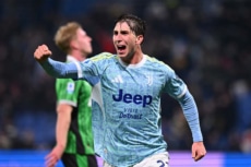 ユヴェントスに所属するMFファビオ・ミレッティ