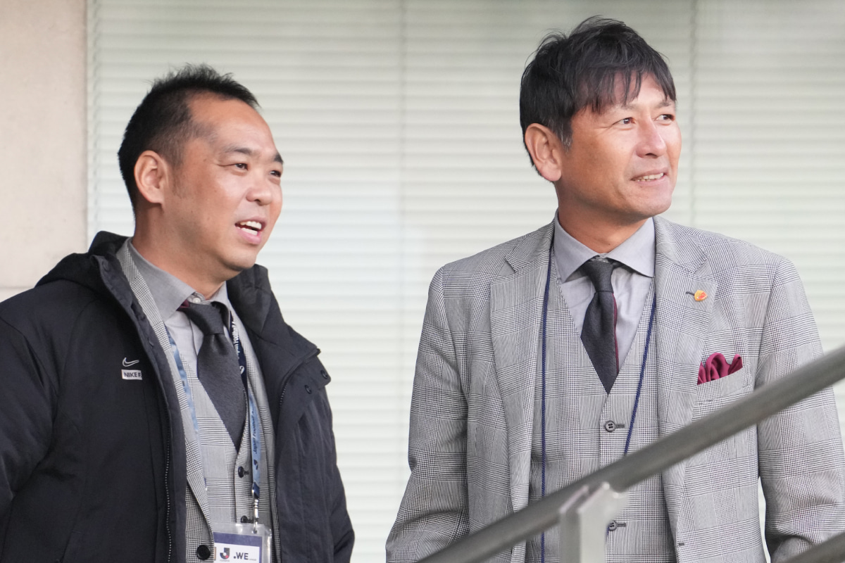 鹿島アントラーズ、小泉文明代表取締役社長、中田浩二FD