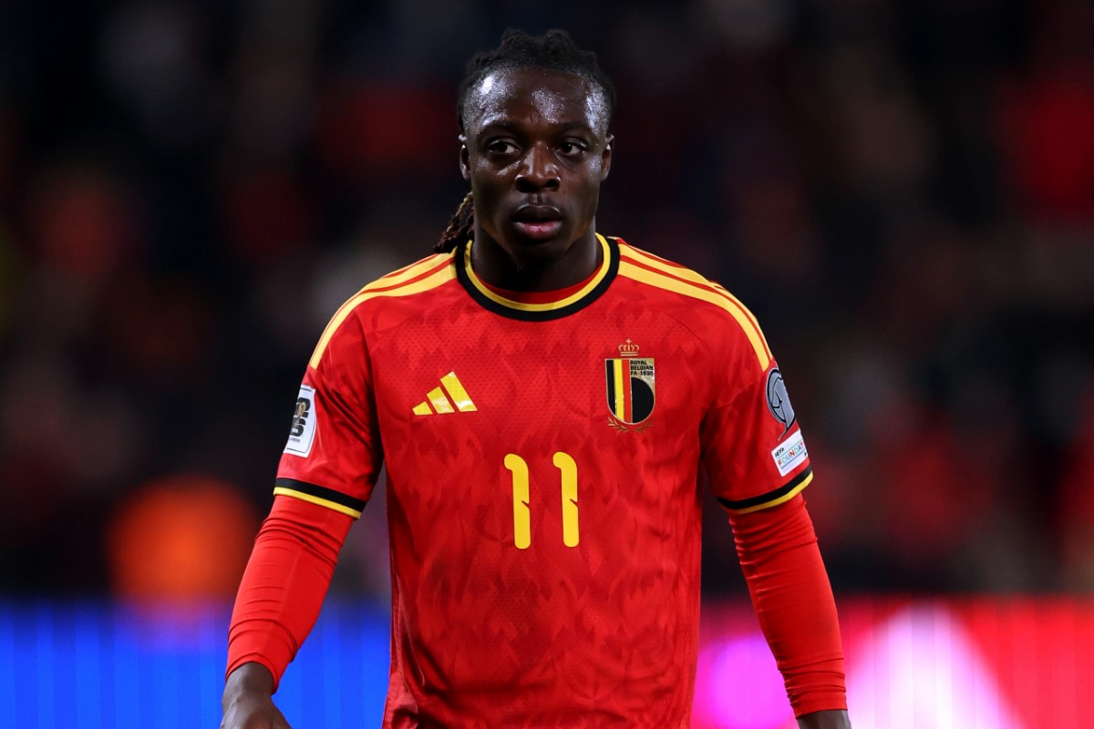 ベルギー代表FWジェレミー・ドク