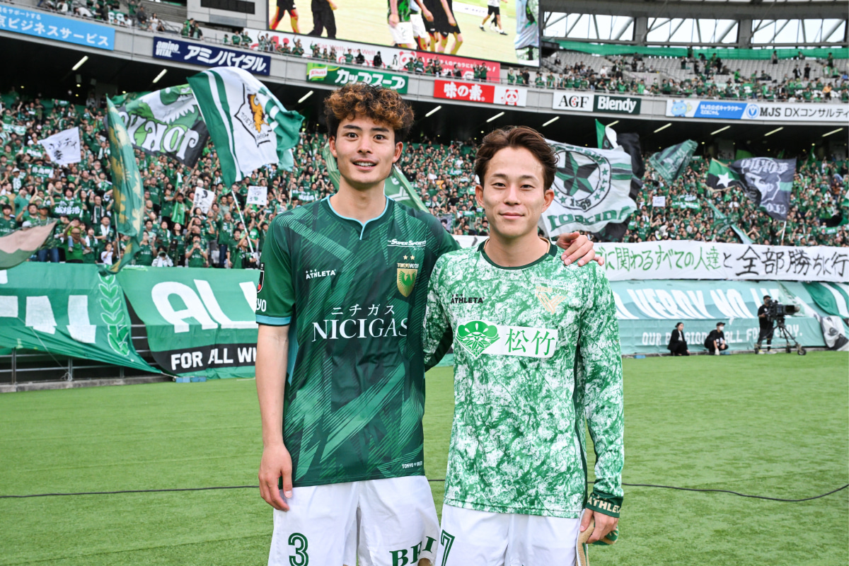 東京ヴェルディ、谷口栄斗と森田晃樹