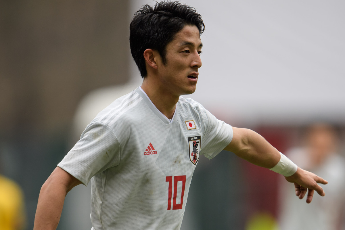 2018年日本代表の森岡亮太