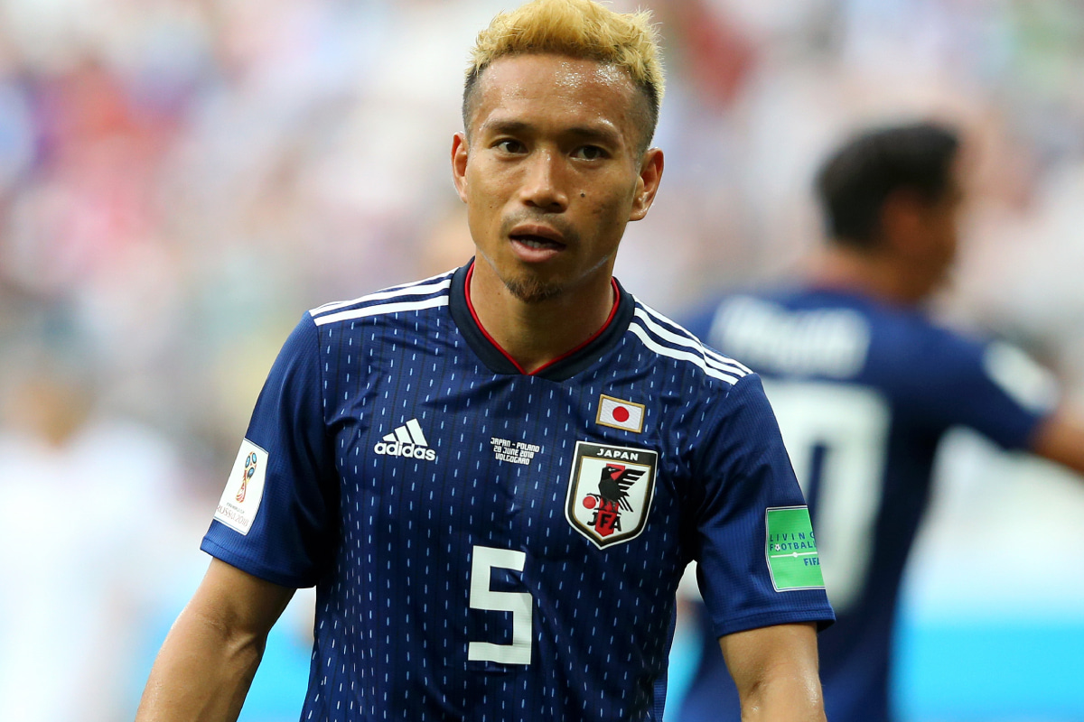 2018年日本代表の長友佑都