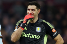 アストン・ヴィラGK　エミリアーノ・マルティネス