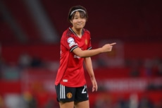 マンチェスター・ユナイテッドWFCの宮澤ひなた