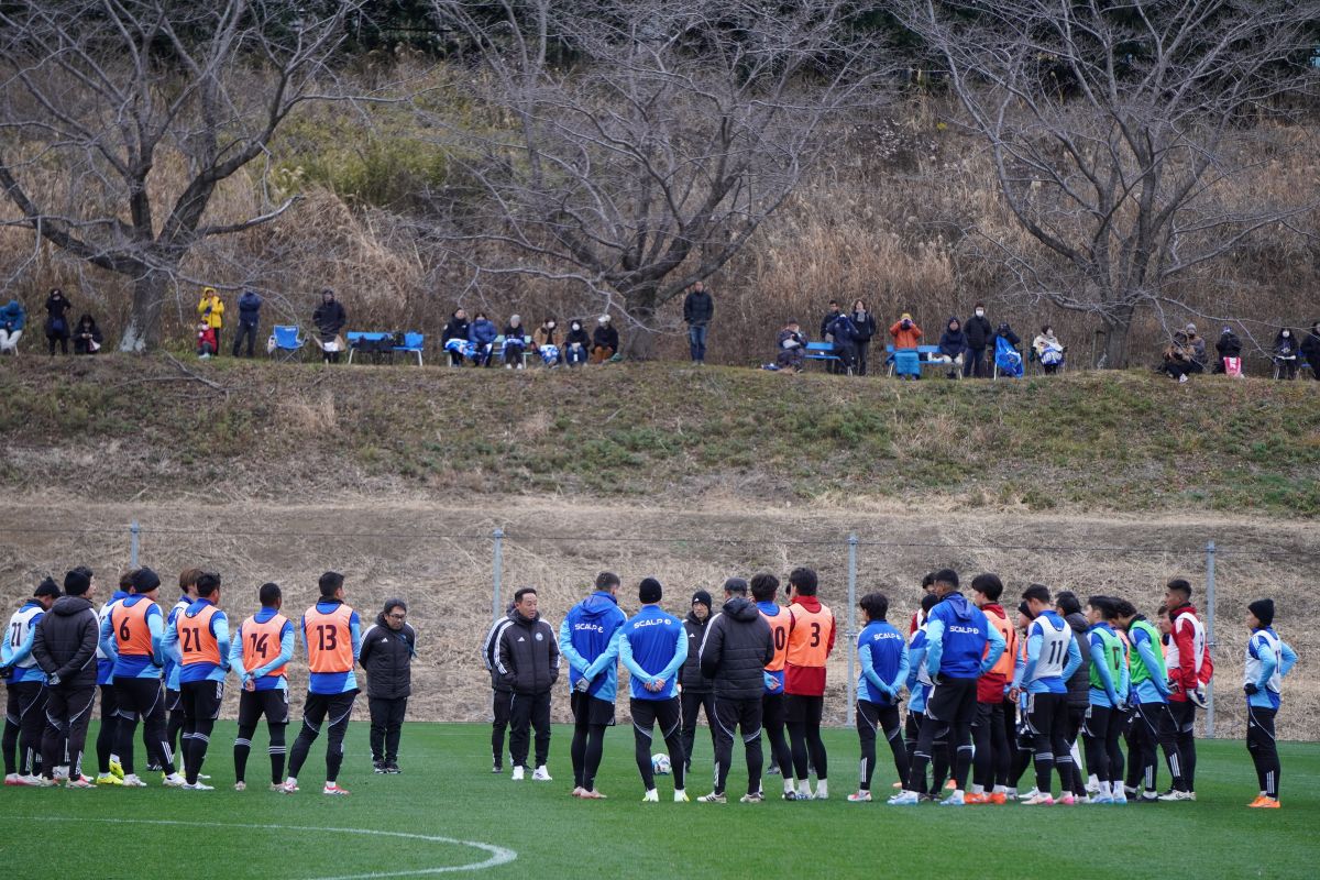 2026年始動　FC町田ゼルビア　練習終了