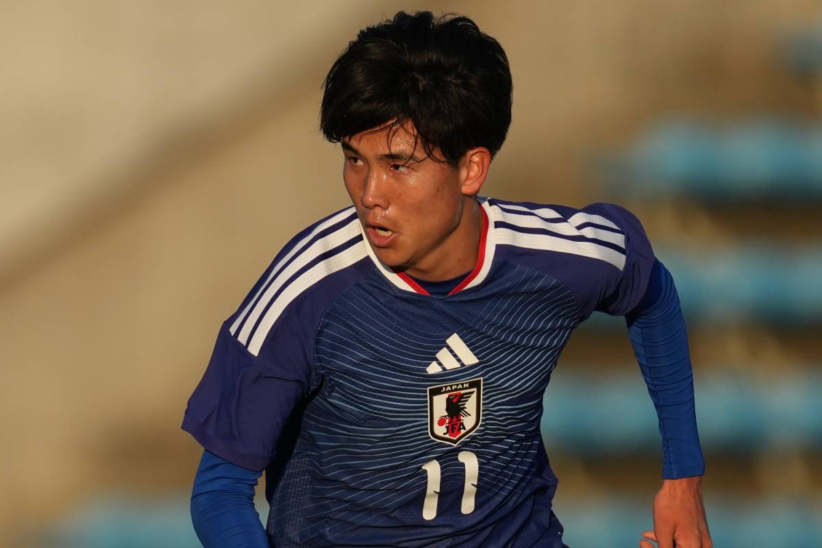 サッカーU-23日本代表MF石橋瀬凪