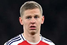 アーセナル時代のオレクサンドル・ジンチェンコ