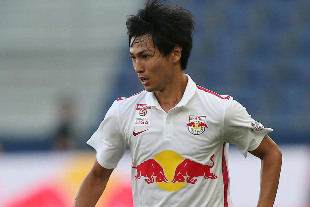 RBザルツブルクの南野拓実