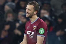 ウェストハムに所属するMFトマーシュ・ソーチェク