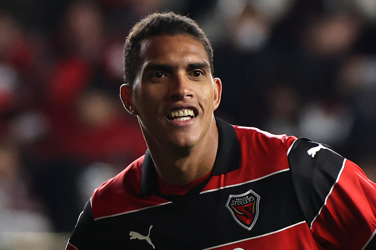 相手を褒めるしかない！？  浦項スティーラーズFWジョルジュが同点ゴール…ガンバ大阪相手に決めた見事な一発