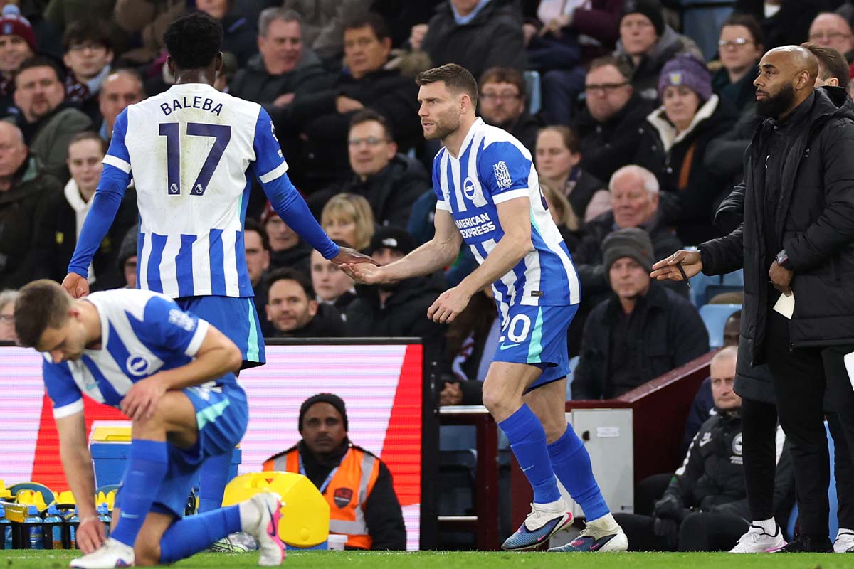 偉業達成まであと1つ！ ブライトンの鉄人MFがプレミアリーグの最多出場記録に並ぶ！ アストン・ヴィラ戦で653試合目