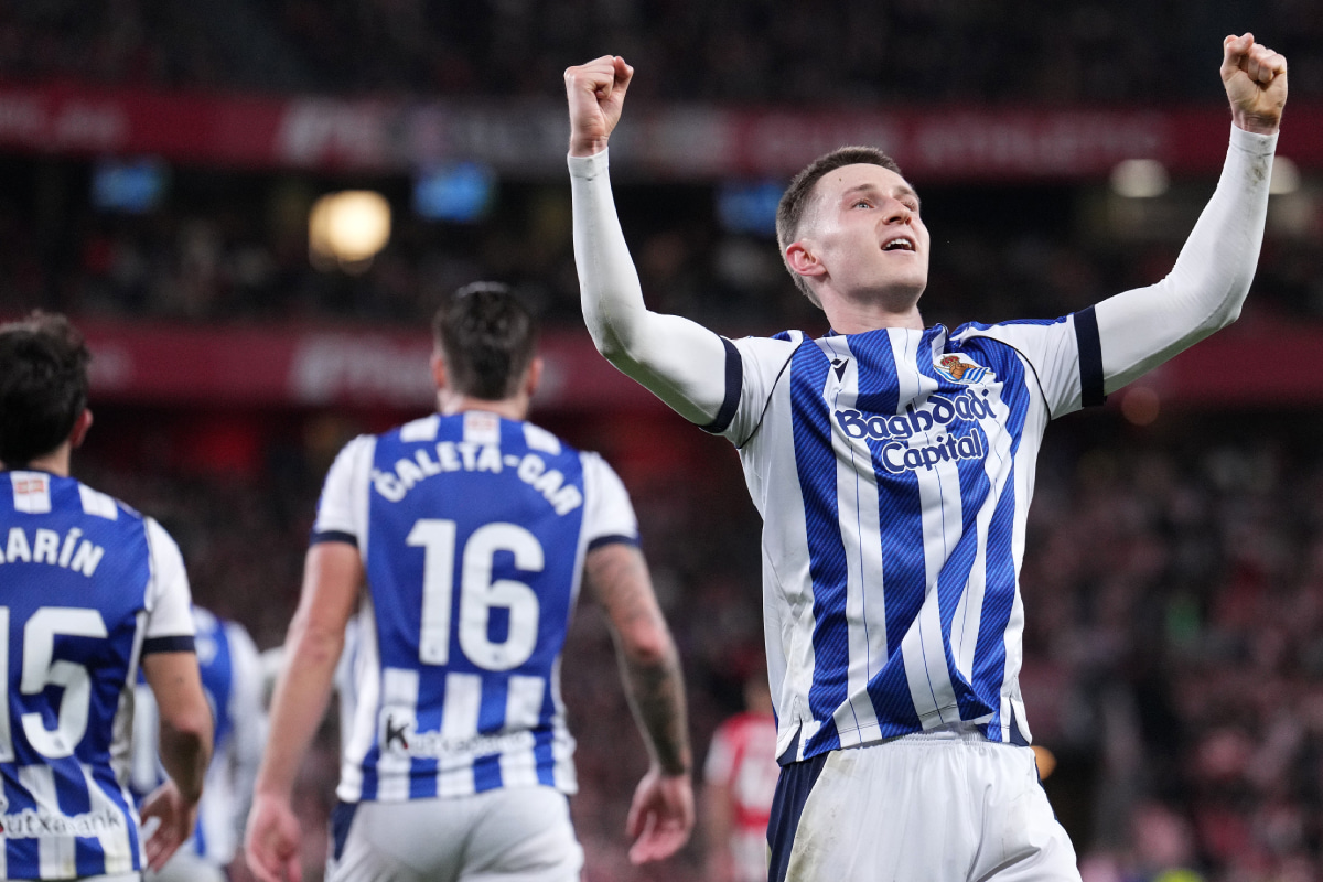 監督交代で連動性が向上…レアル・ソシエダの攻撃が美しすぎる！ ゲデスの2連続スルーなどアスレティック守備陣を翻弄