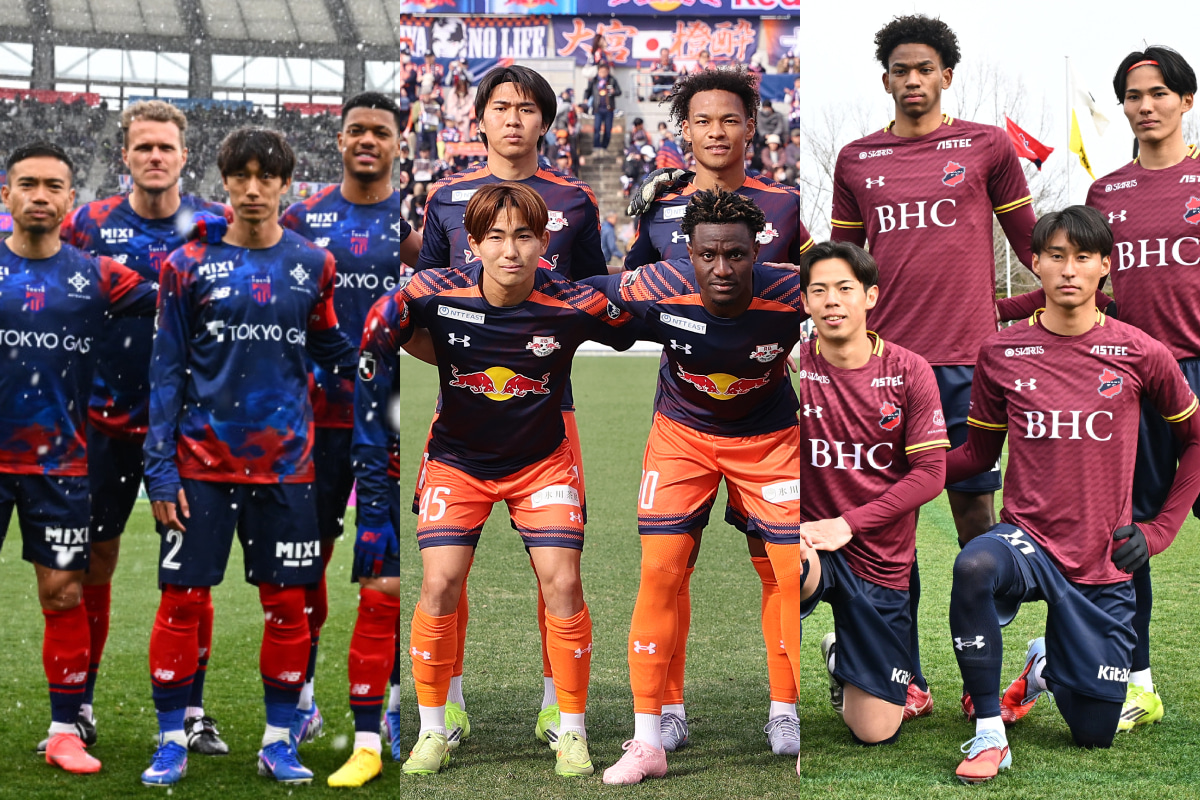 最も長身なのは？Jリーグ百年構想リーグ、クラブ平均身長ランキング1～5位。空中を縄張りをするのは？