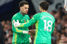 エデルソンとシュテファン・オルテガ