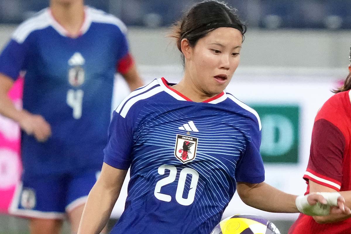 アメリカ年間最優秀MF松窪真心はW杯出場権かかる舞台に緊張と楽しみと。なでしこジャパンで「自分にしか持っていないものをみせて」