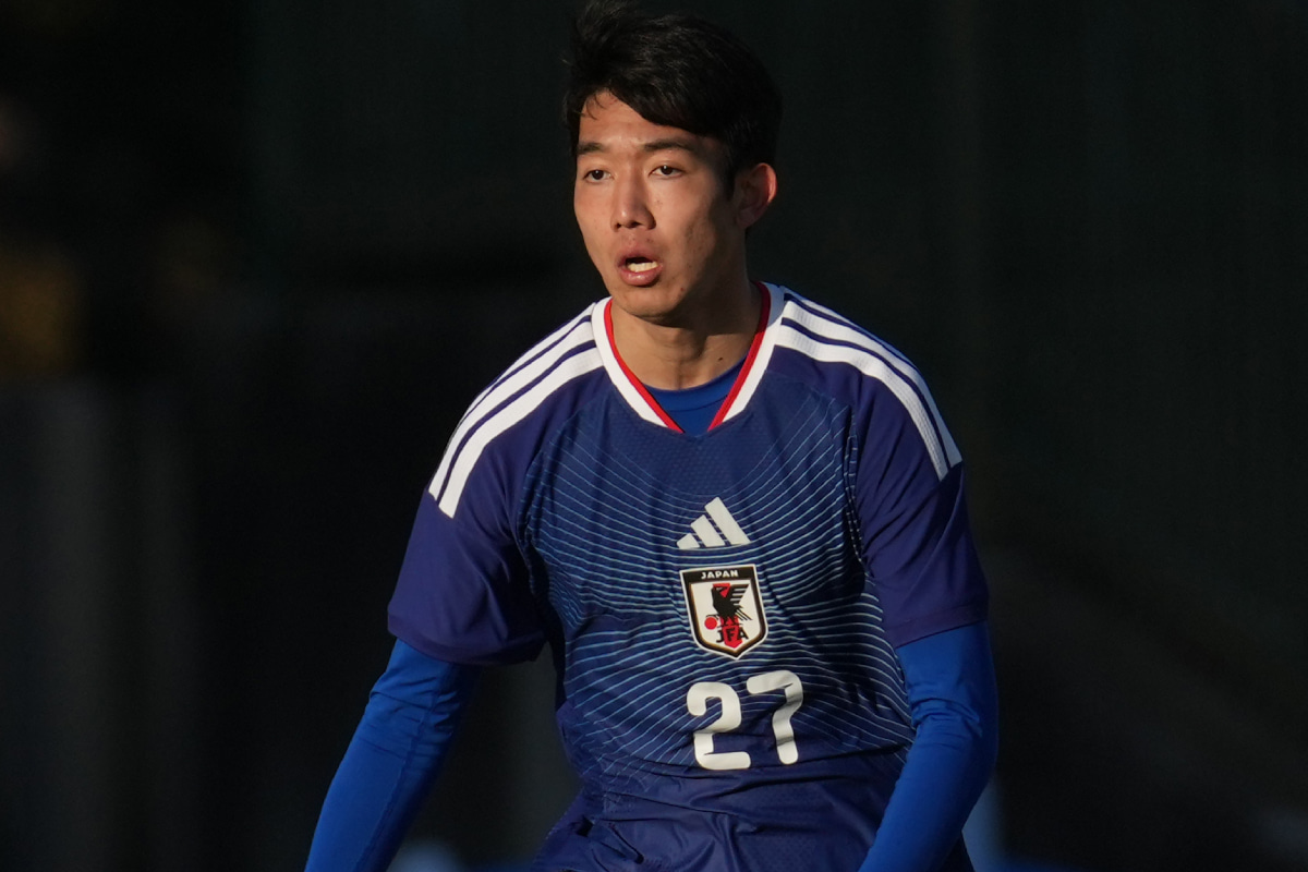 U-22日本代表の碇明日麻
