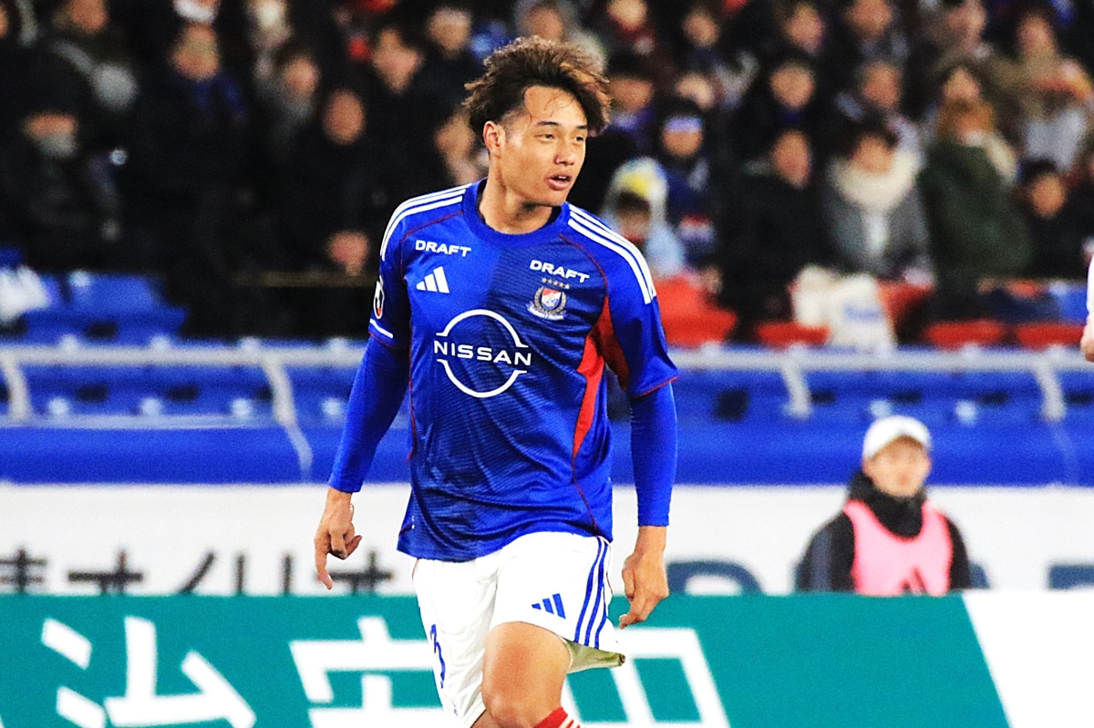 横浜F・マリノスデビューを飾った井上太聖