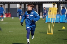 宮崎キャンプ中の横浜F・マリノス　遠野大弥