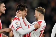 サウサンプトンに所属するMF松木玖生